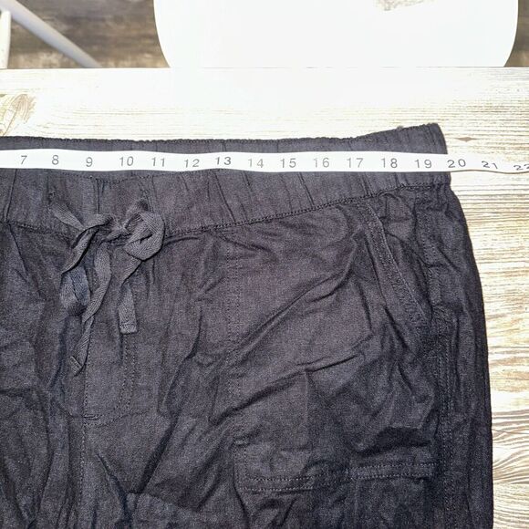 Caslon Black Wide Leg Elastic Waist Drawstring Pants. Size XL. NWOT. 16 - Picture 7 of 10